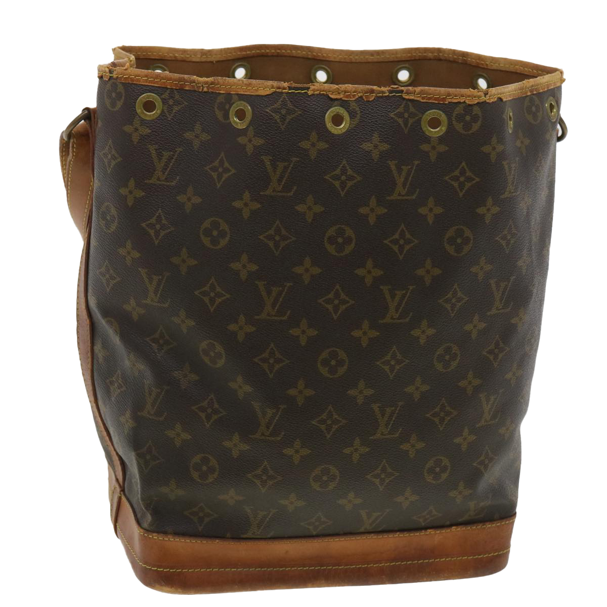 Louis Vuitton Monogram Noe Shoulder Bag M42224 Lv Auth Bs4001